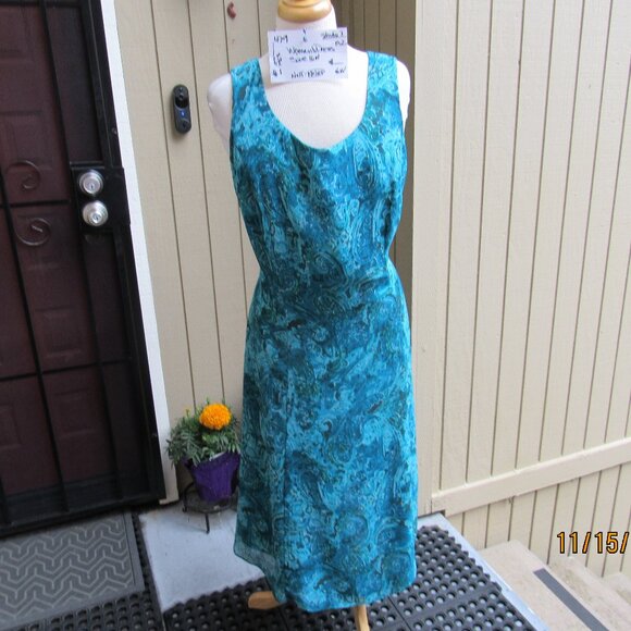 #479  NEW WOMAN'S LONG CHIFFON SHEATH DRESS BY STUDIO 1  (SIZE 16W) - Picture 2 of 3